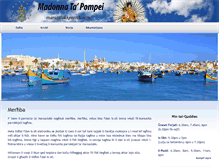 Tablet Screenshot of marsaxlokkparish.com